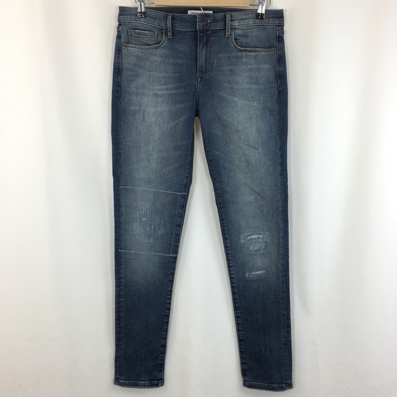 Banana Republic Denim - Banana Republic Distressed Skinny Jeans